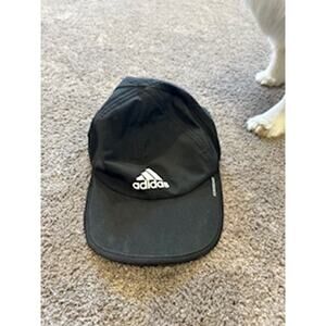 Adidas Aeroready Black Running Hat Adjustable Athletic Cap